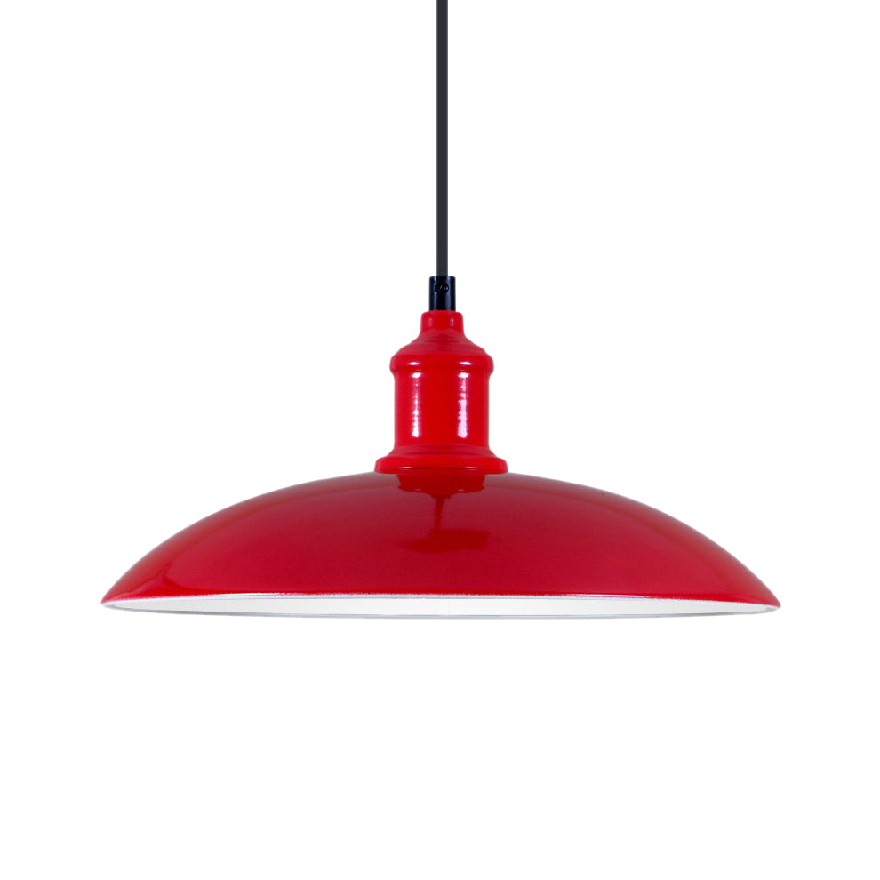 Eloise Industrial Duo-Tone Pendant: A Bold Statement Piece