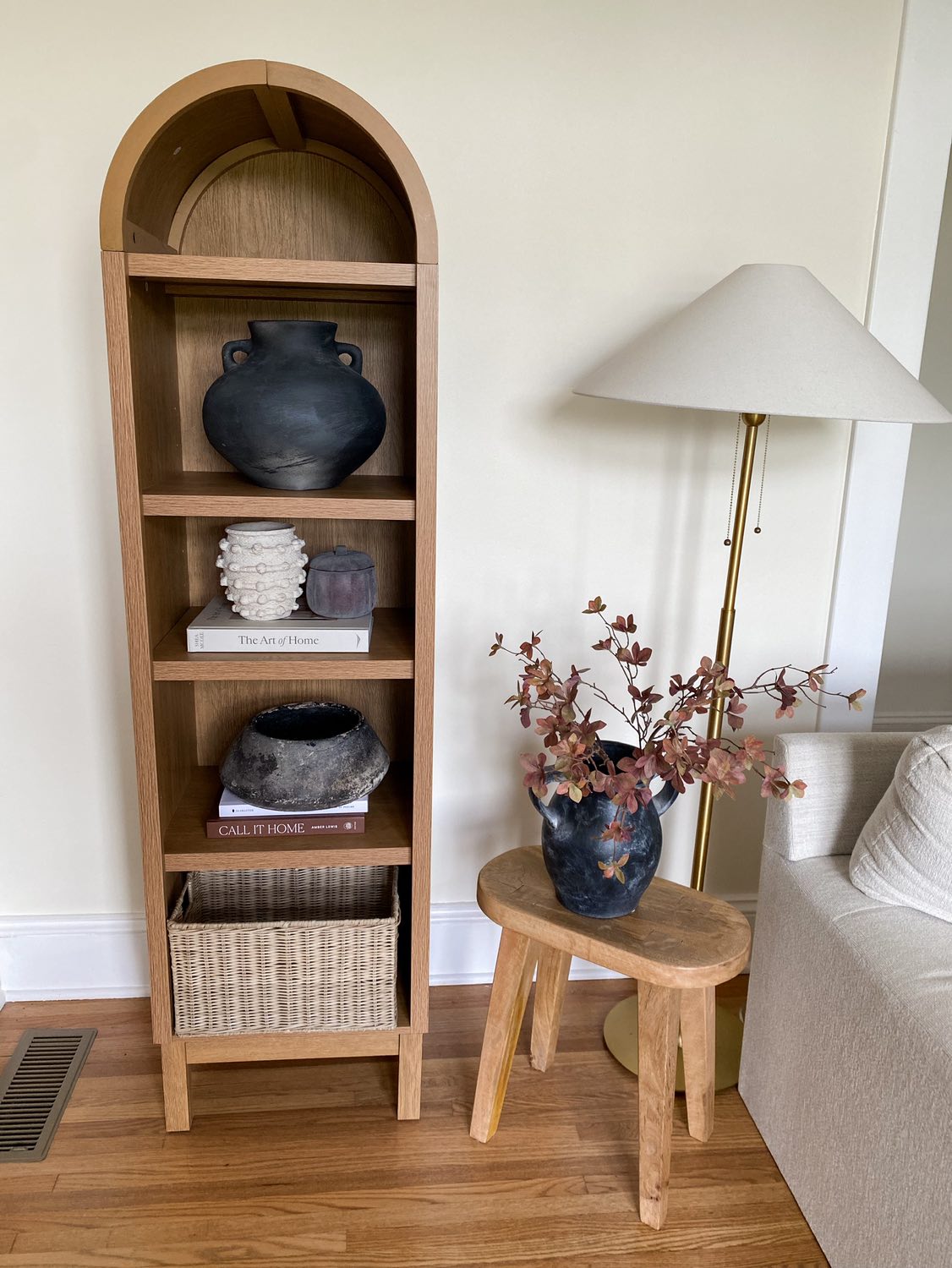 Wicker Rectangle Storage Basket Natural