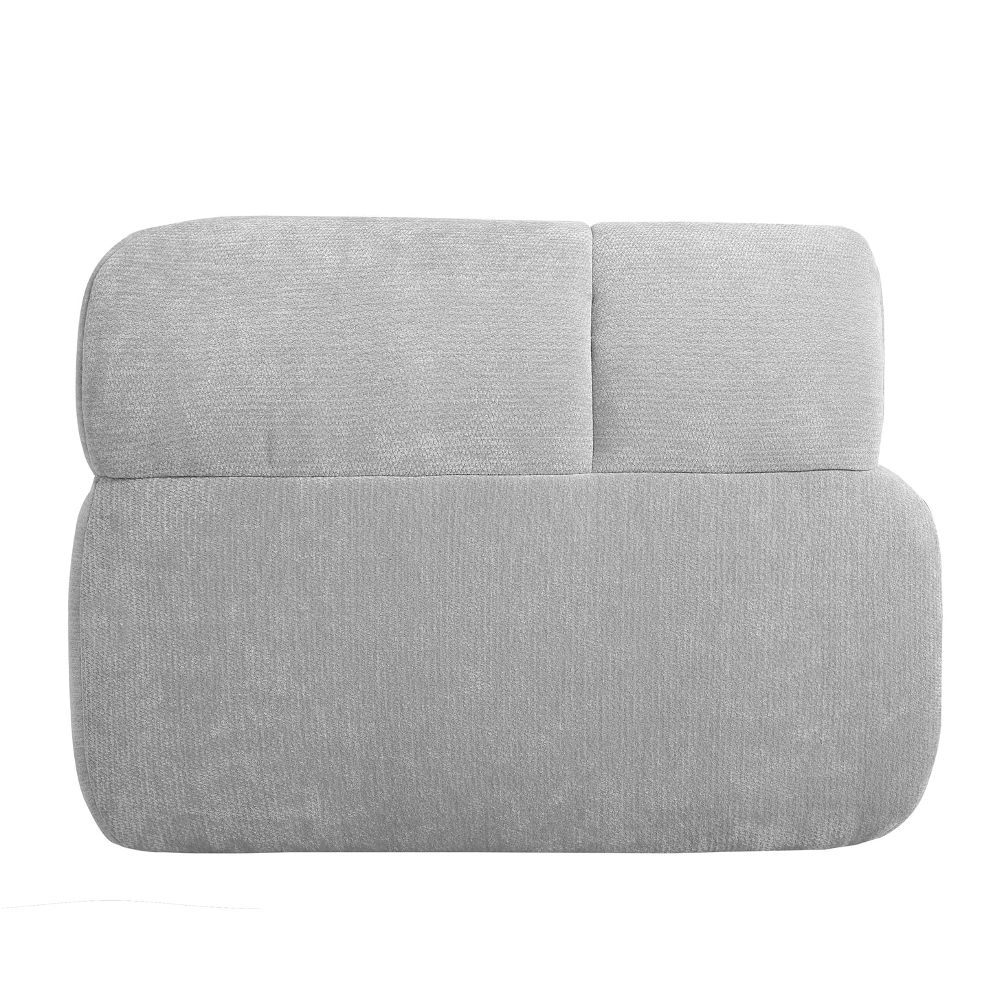 122' Modern L-Shaped Sectional Sofa with High-Density Fully Compressed Sponge and Chaise Lounge, 2-Piece Set, Fully Assembled Right Hand Facing, Perfect for Living Room, Lounge