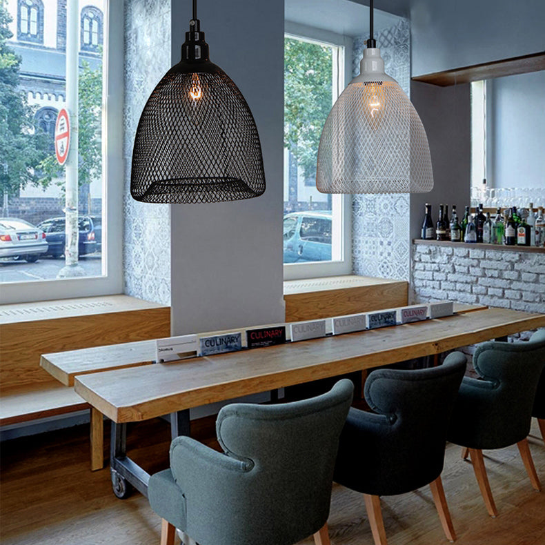 Illuminate Your Space with Industrial Charm: The Bell Metal Pendant Light