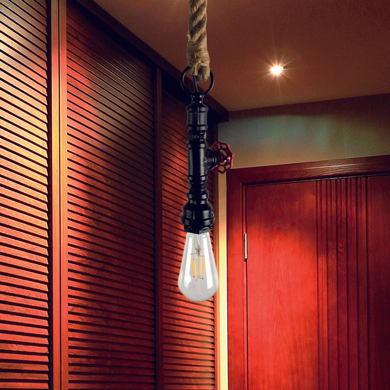 Conrad's Industrial Pendant: Vintage Charm & Pipe Design