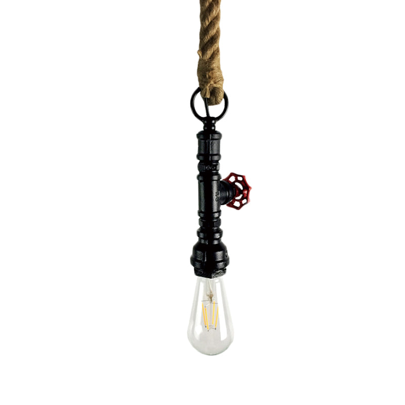 Conrad's Industrial Pendant: Vintage Charm & Pipe Design