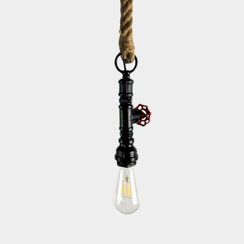 Conrad's Industrial Pendant: Vintage Charm & Pipe Design