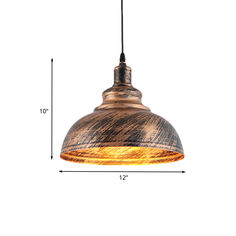 Aubrey Rustic Barn Pendant Lamp - Industrial Charm for Any Space
