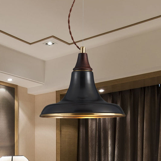 Genevieve Farmhouse Flair Pendant: A Touch of Retro Charm