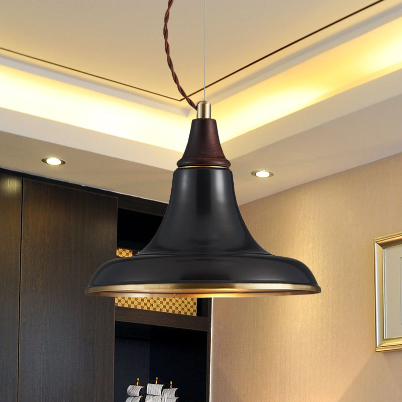 Genevieve Farmhouse Flair Pendant: A Touch of Retro Charm