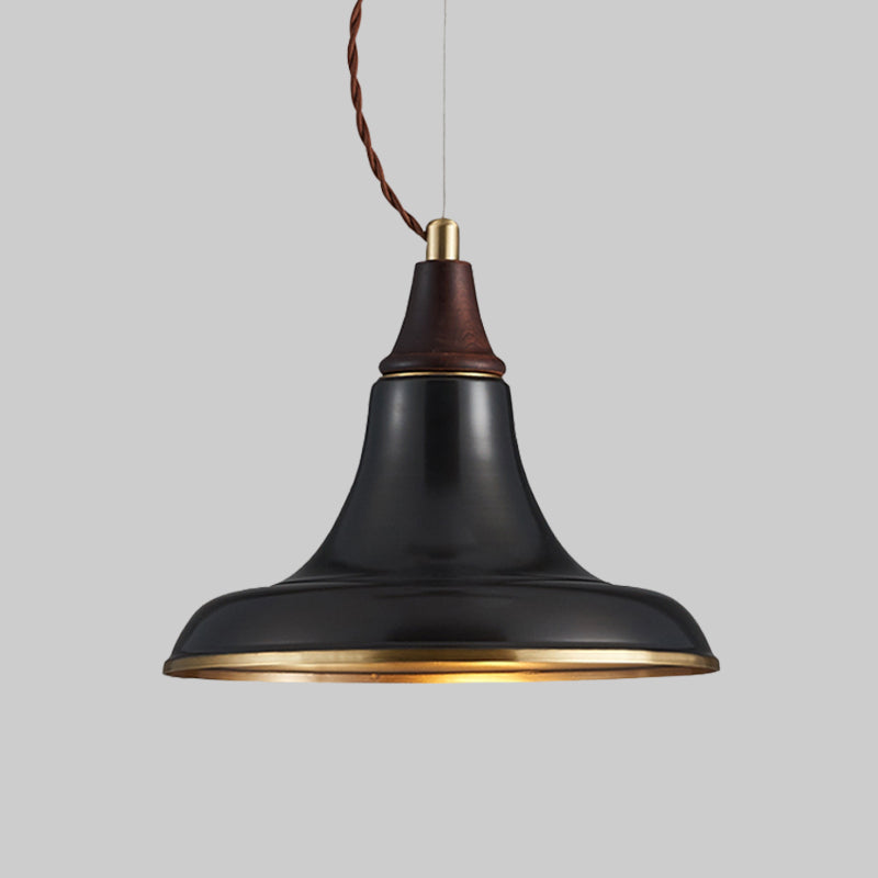 Genevieve Farmhouse Flair Pendant: A Touch of Retro Charm