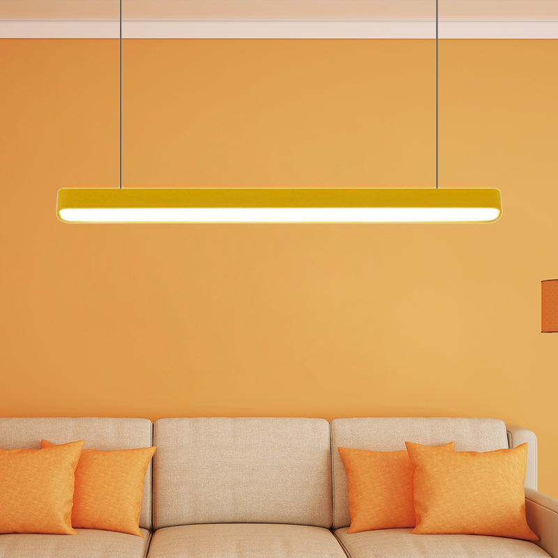 Chloe's Modern Tubular Pendant: Illuminate Your Dining Room in Style