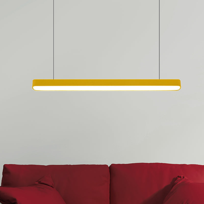 Chloe's Modern Tubular Pendant: Illuminate Your Dining Room in Style