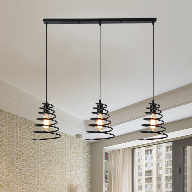 Clara's Industrial Chic 3-Light Pendant Light