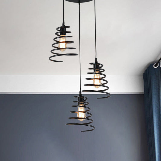Clara's Industrial Chic 3-Light Pendant Light