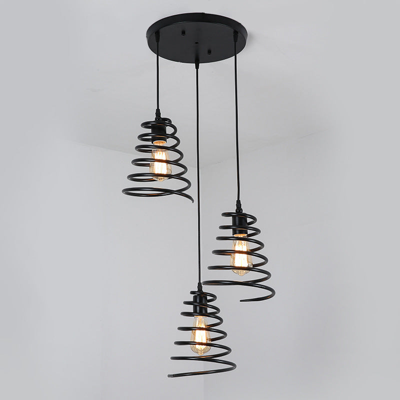 Clara's Industrial Chic 3-Light Pendant Light