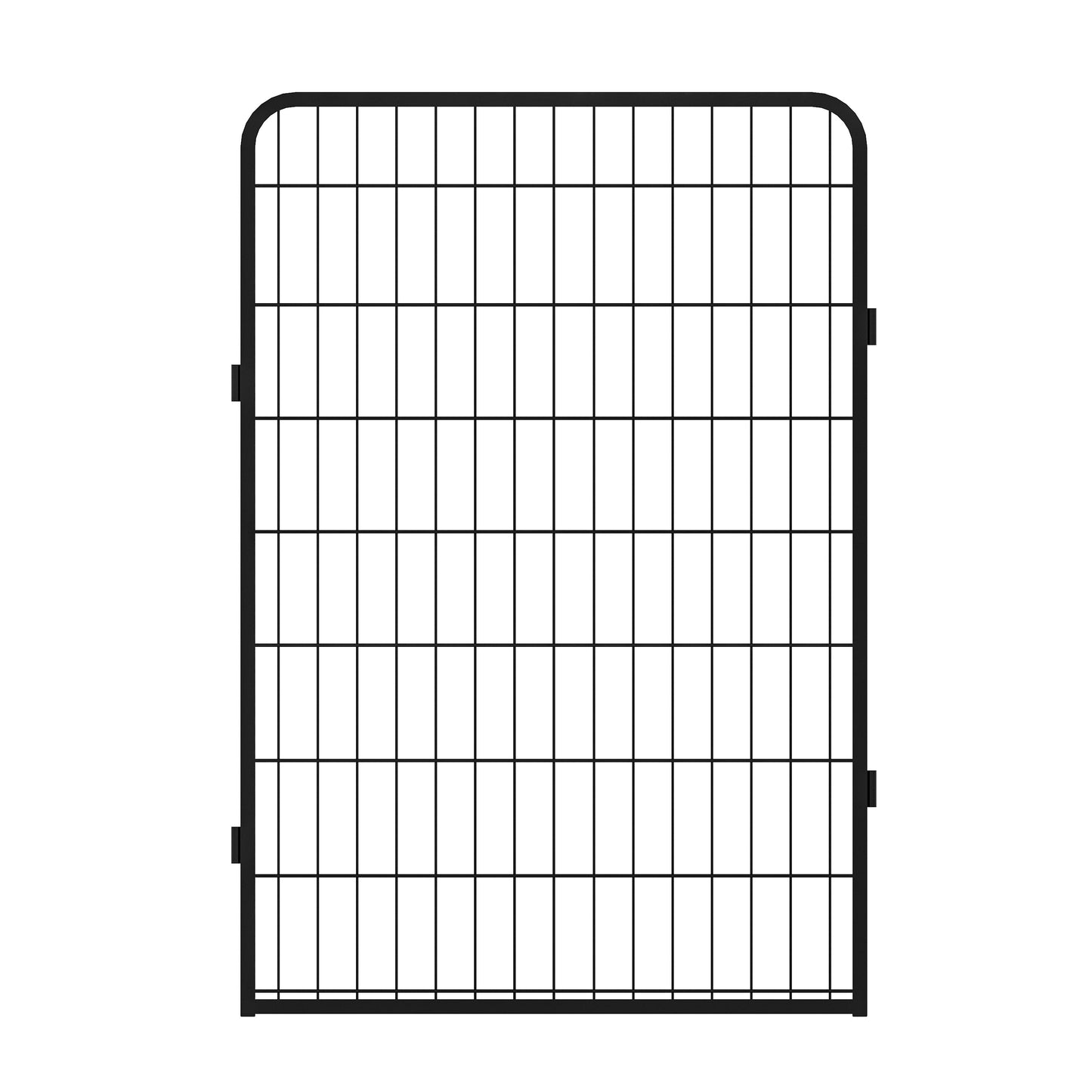 12 Panels Heavy-Duty Metal Playpen with Door, 39.37' H Dog Fence Pet Exercise Pen for Outdoor, Indoor