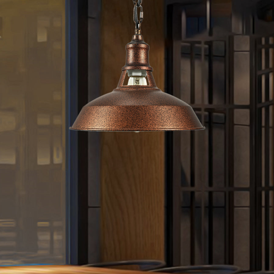 Emmett's Industrial Pendant: Rustic Charm & Adjustable Lighting