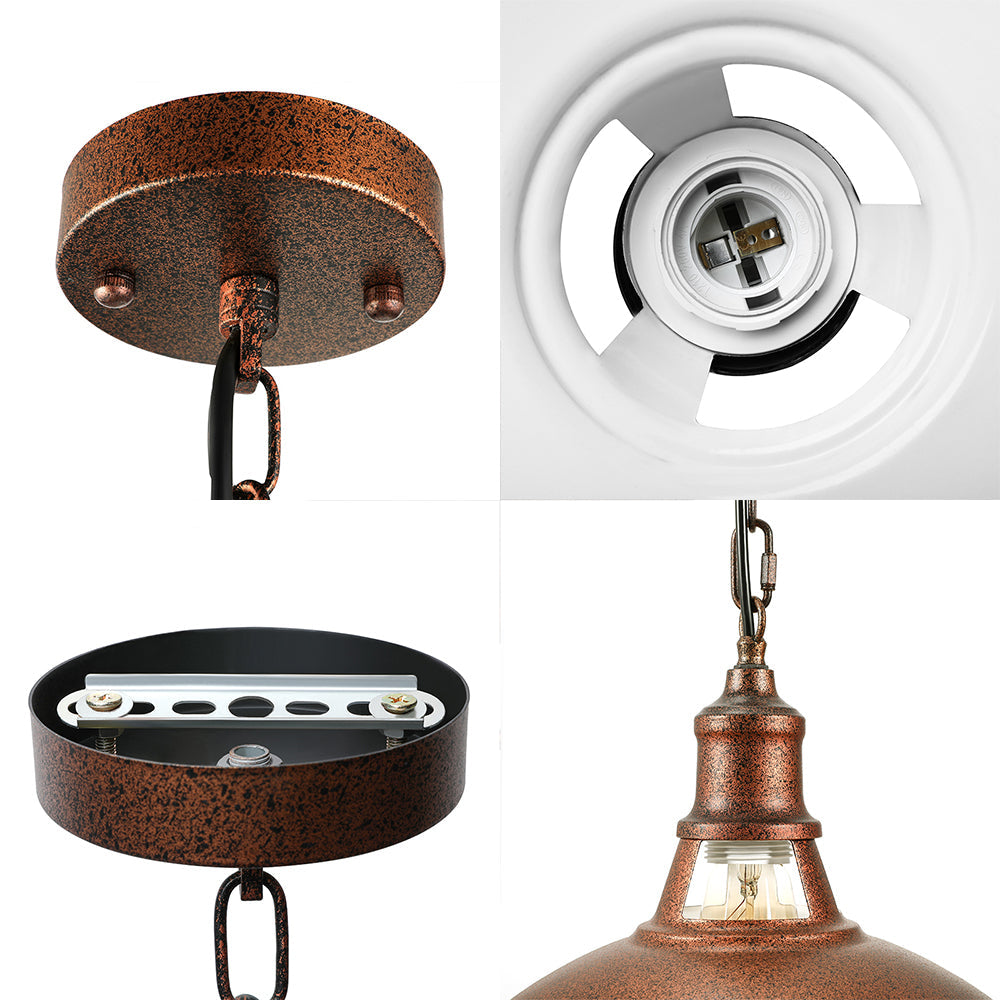 Emmett's Industrial Pendant: Rustic Charm & Adjustable Lighting