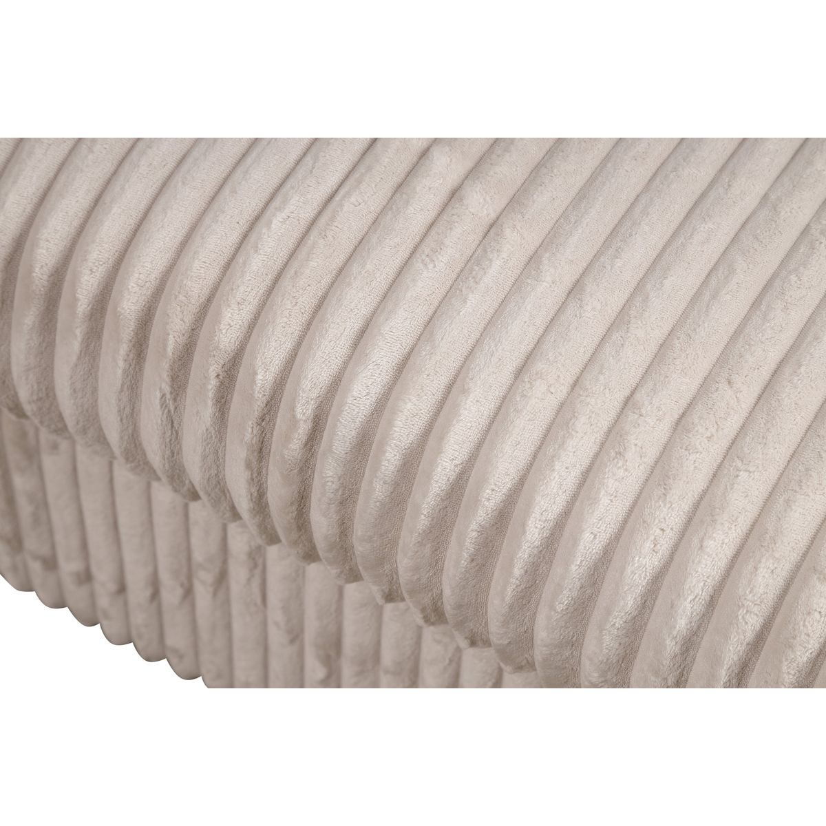 105' Oversized Sectional Sofa Cloud Couch for Living Room, Modern stripe L Shaped Couch, Comfy Boucle Modular Sofa Sleeper with Moveable Ottoman WIth/6 Pillow(WHITE)