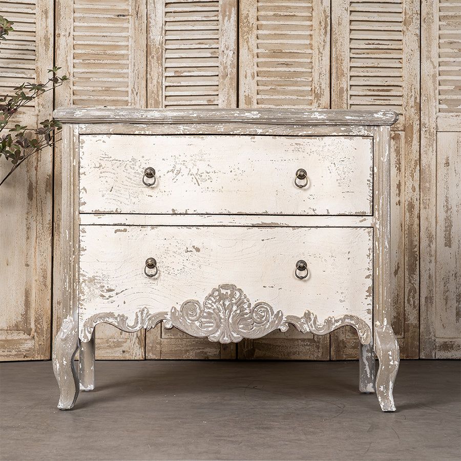 Vintage wooden cabinets, double-drawer storage cabinets, farmhouse-style cabinets enhance living spaces and make perfect rustic housewarming gifts