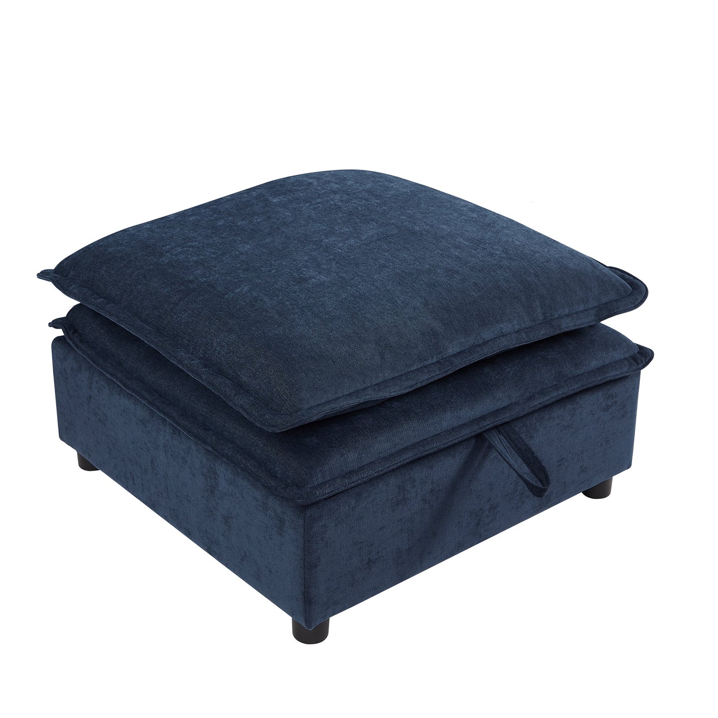 U_Style Double-Layer Cushion Modern Large U-Shaped Modular Sofa, Freely Combinable 6-Seater with Storage Function, Convertible to Sofa Bed, Perfect for Living Rooms, Offices, and Apartments
