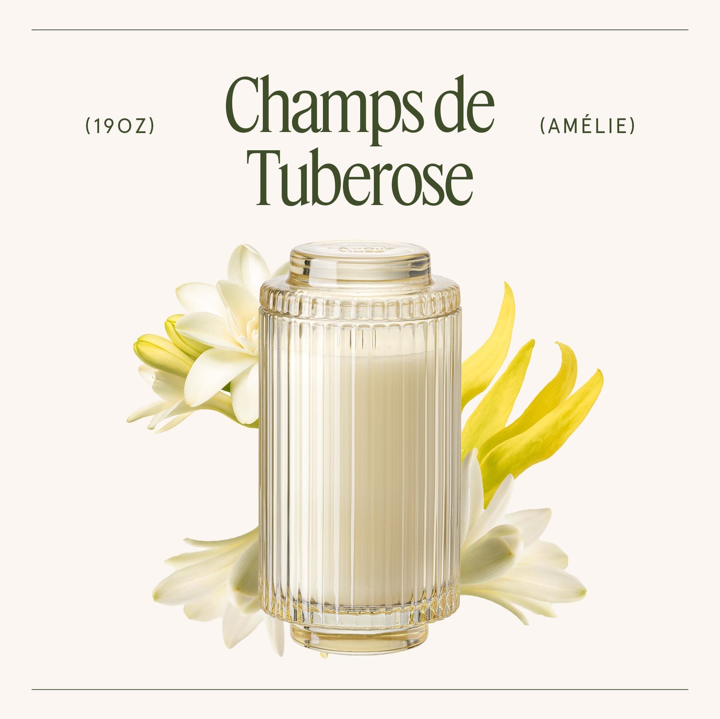 Amélie – Champs de Tuberose Candle