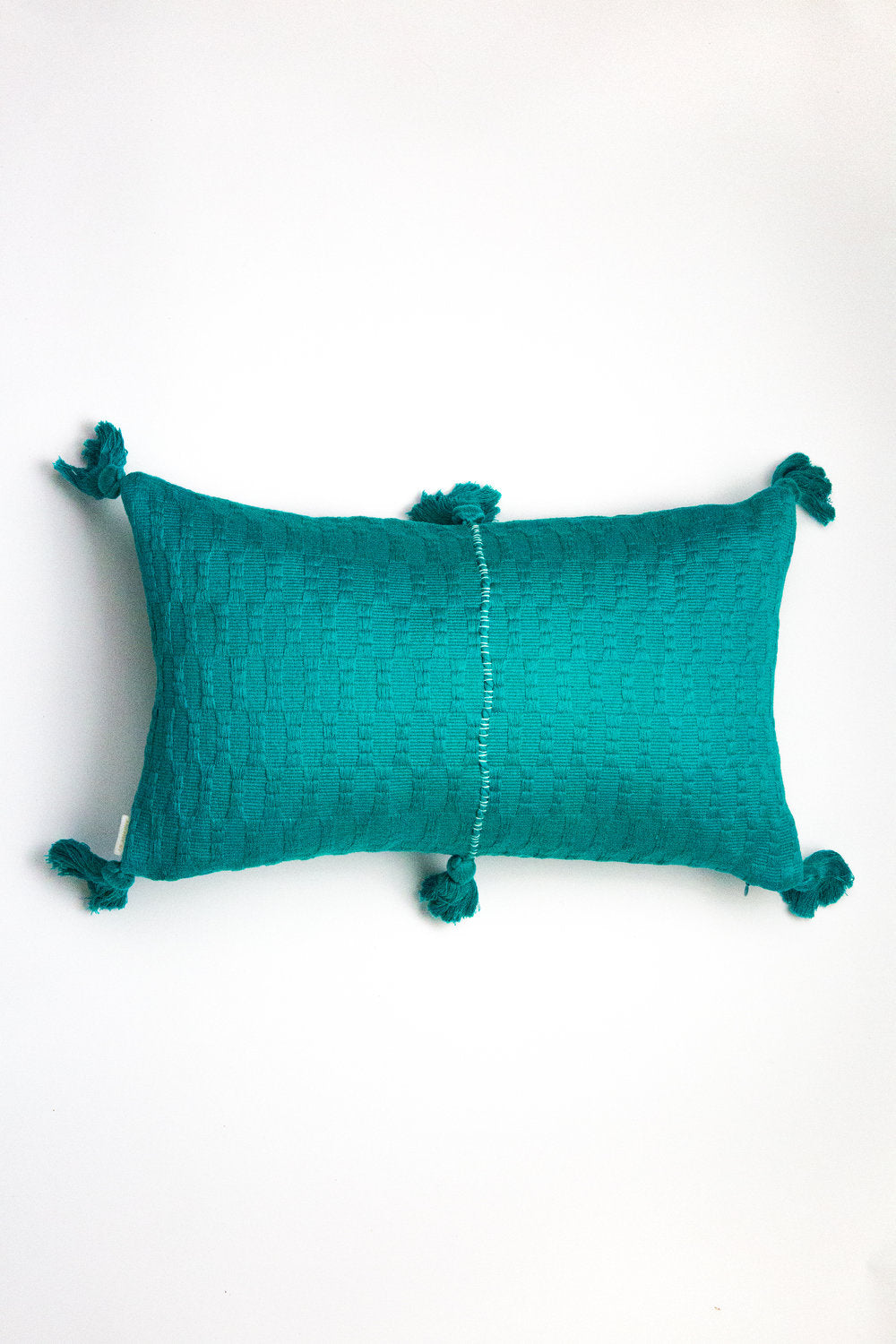 Antigua Pillow - Jade Stripe