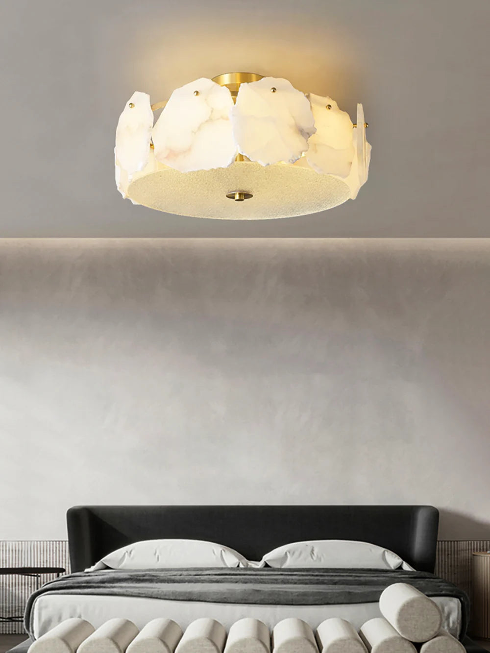 Artze Alabaster Ceiling Light