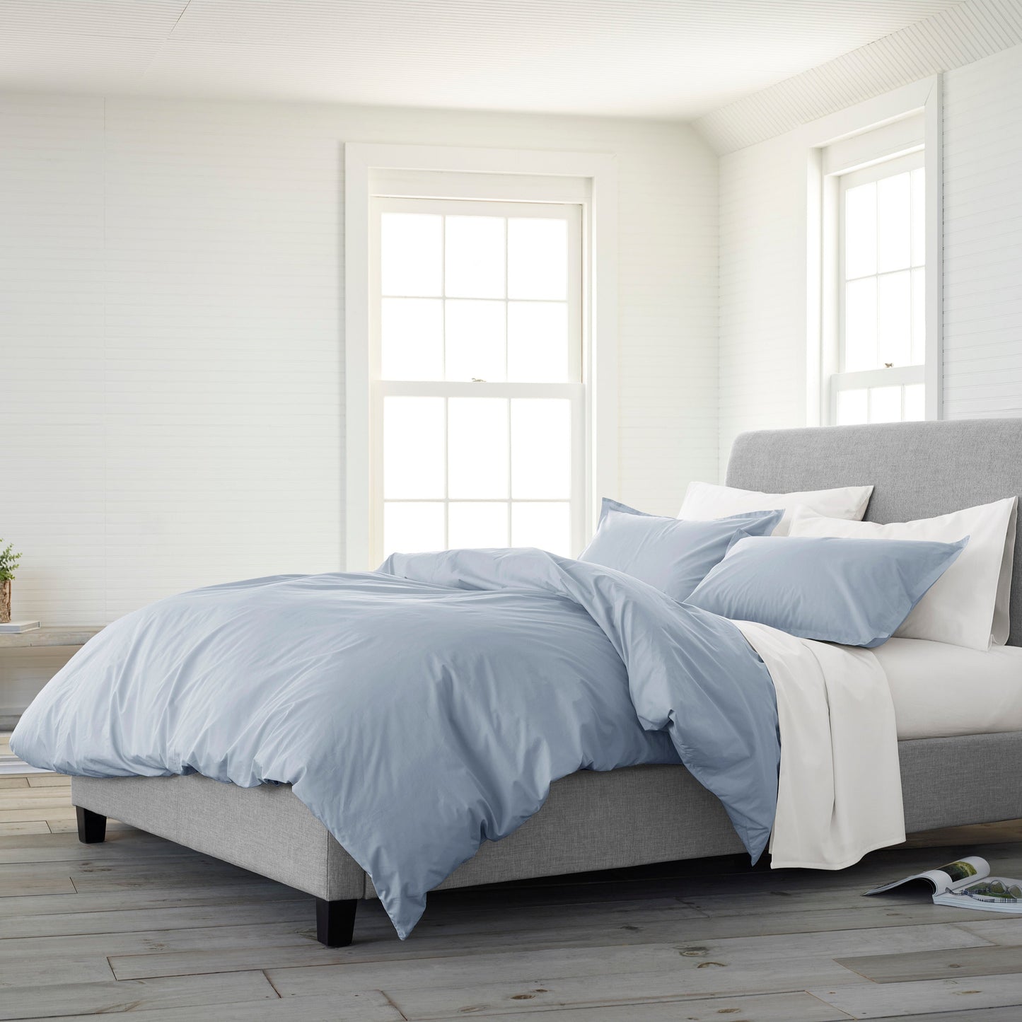 Bedroom Bedding & Decor: Clean Design Home® Comforter Set with Matching Shams-Solid color by CLEAN DESIGN HOME® INC