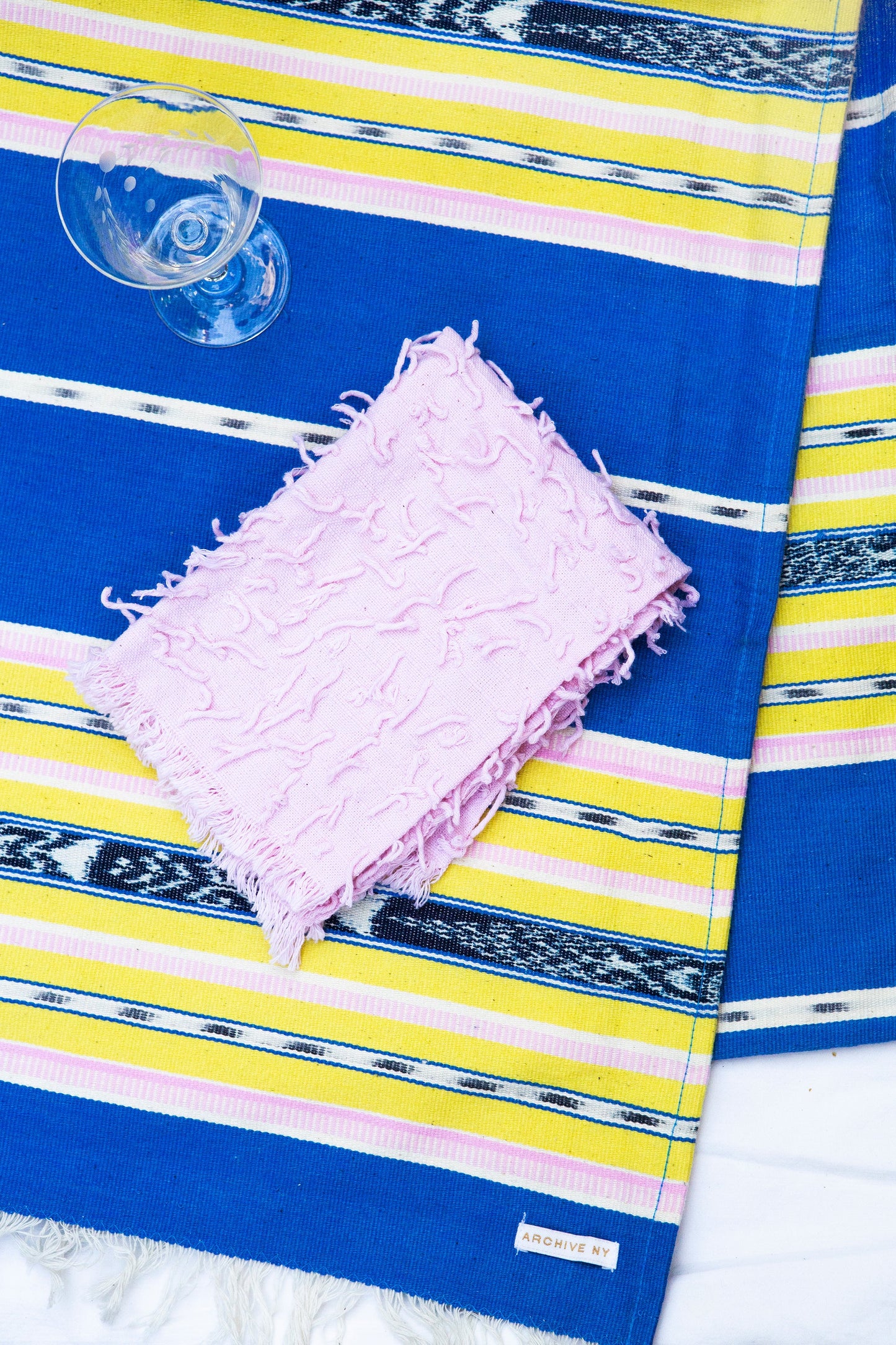 Tortilla Towel in Light Pink