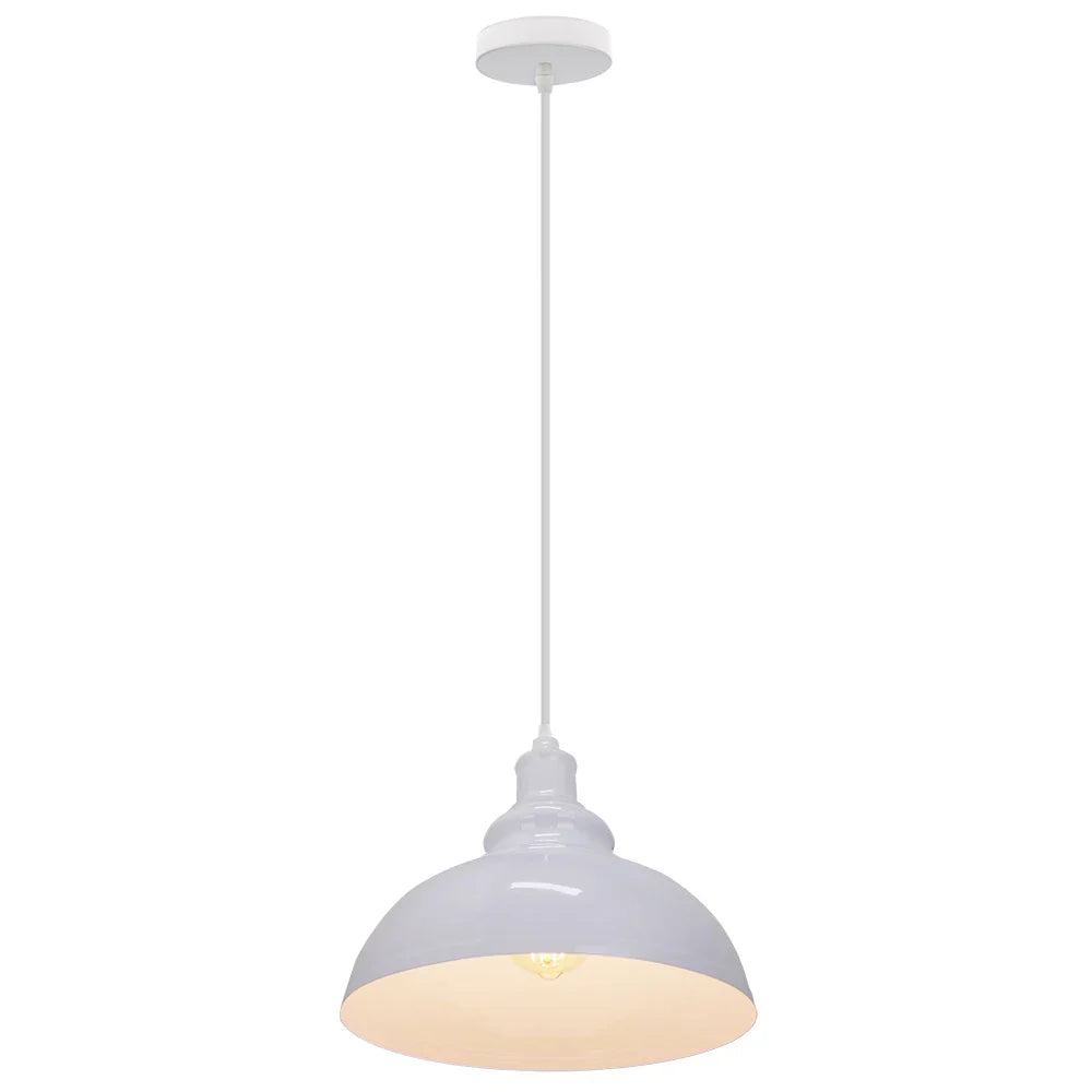 Vintage Loft Retro Industrial Pendant Lights for Home, Kitchen, and Bar Lighting - E27 Socket