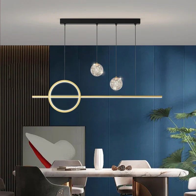 Contemporary LED Pendant Lights - Ideal for Dining Tables, Kitchens, Bedrooms, Living Rooms, and More