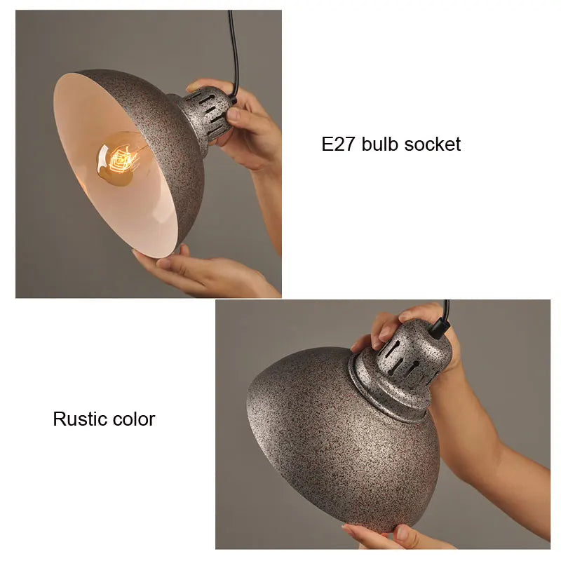 American Loft Retro Industrial Pendant Lamp - Perfect for Dining Rooms, Bars, and More