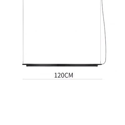 Artistic LED Linear Pendant Lamp - Ideal for Dining Tables, Kitchens, and Bars