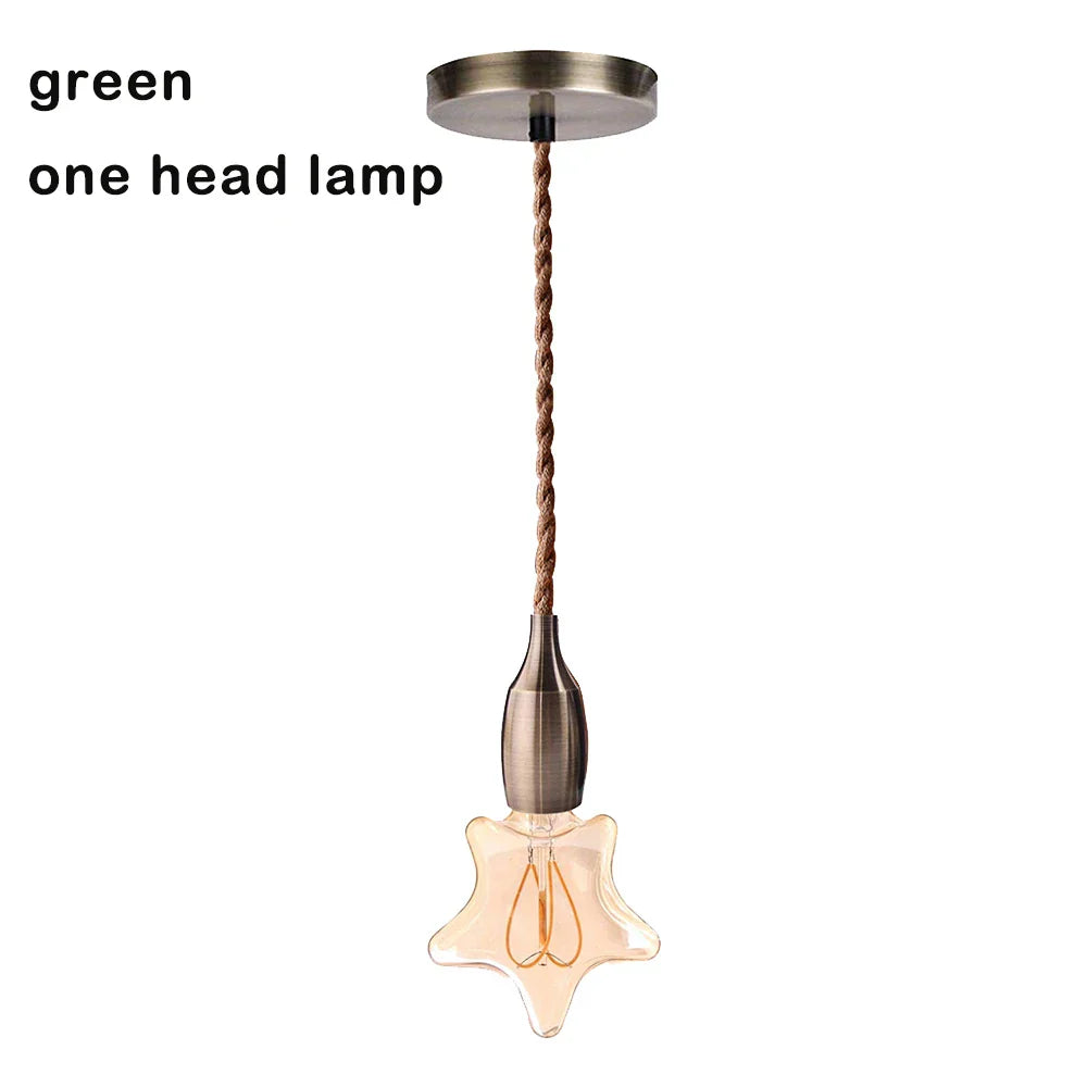 Amélie's Nordic Modern Pendant Light - Industrial Retro E27 Aluminum Lampholder