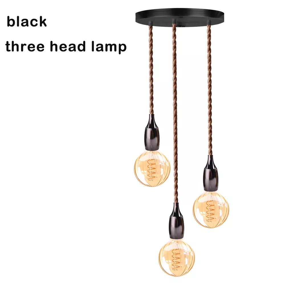 Amélie's Nordic Modern Pendant Light - Industrial Retro E27 Aluminum Lampholder