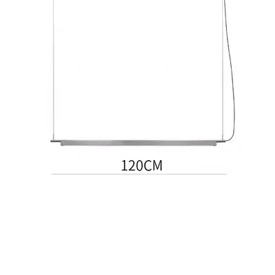 Artistic LED Linear Pendant Lamp - Ideal for Dining Tables, Kitchens, and Bars