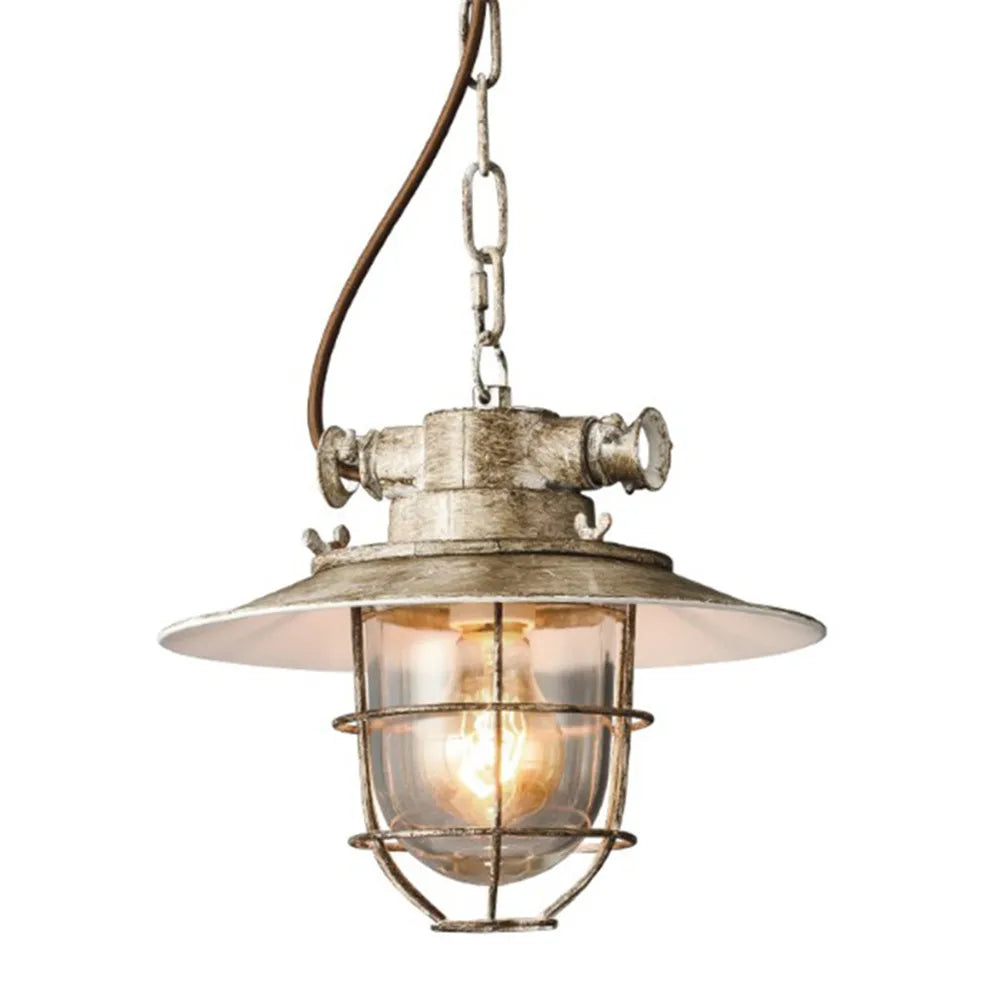 Industrial LED Pendant Light - Vintage Charm for Dining, Bar, and Loft Spaces