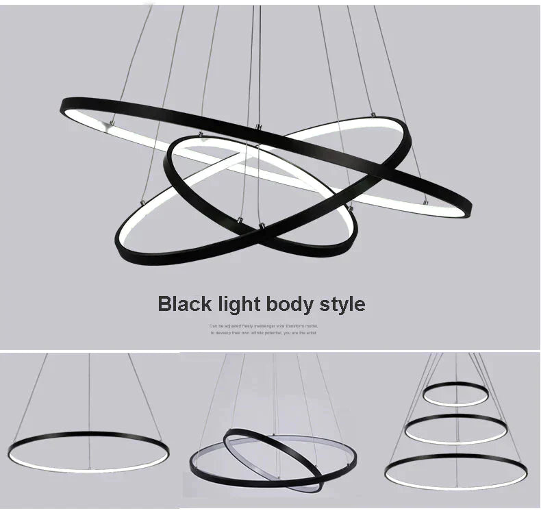 Unveiling Modern Elegance: Cascading Circle Pendant Lights for Any Space
