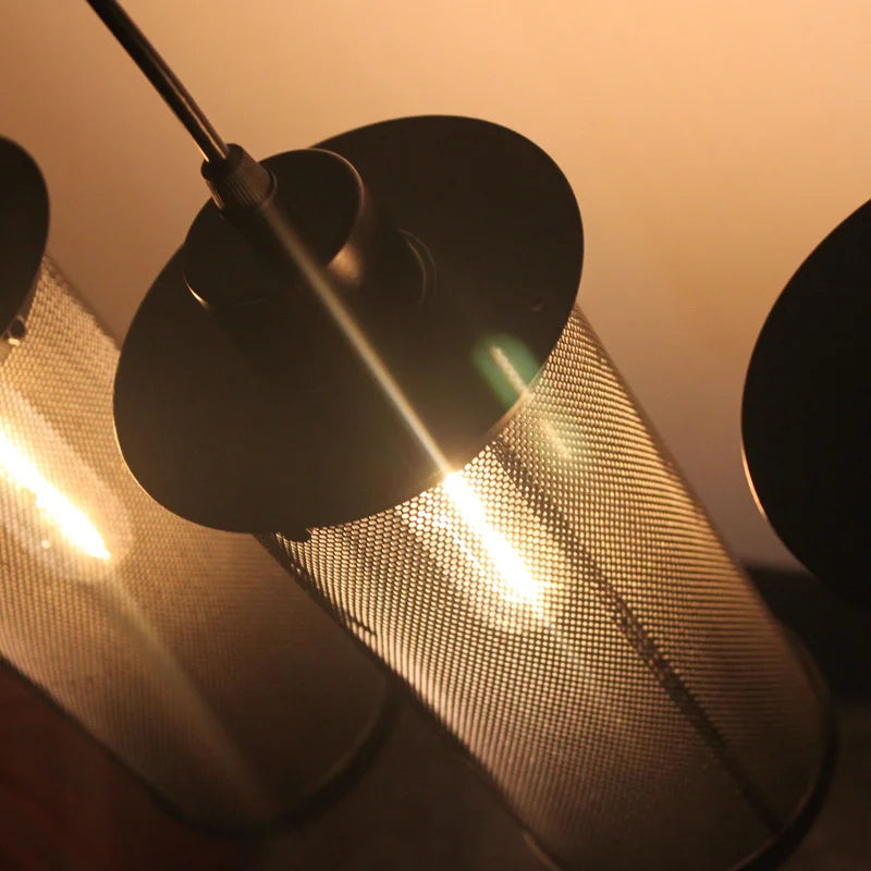Alice's Vintage Mesh Cage Pendant Light