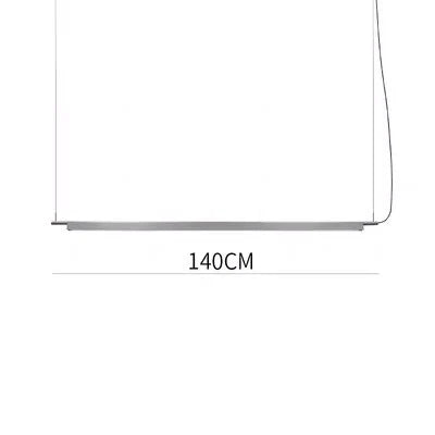 Artistic LED Linear Pendant Lamp - Ideal for Dining Tables, Kitchens, and Bars