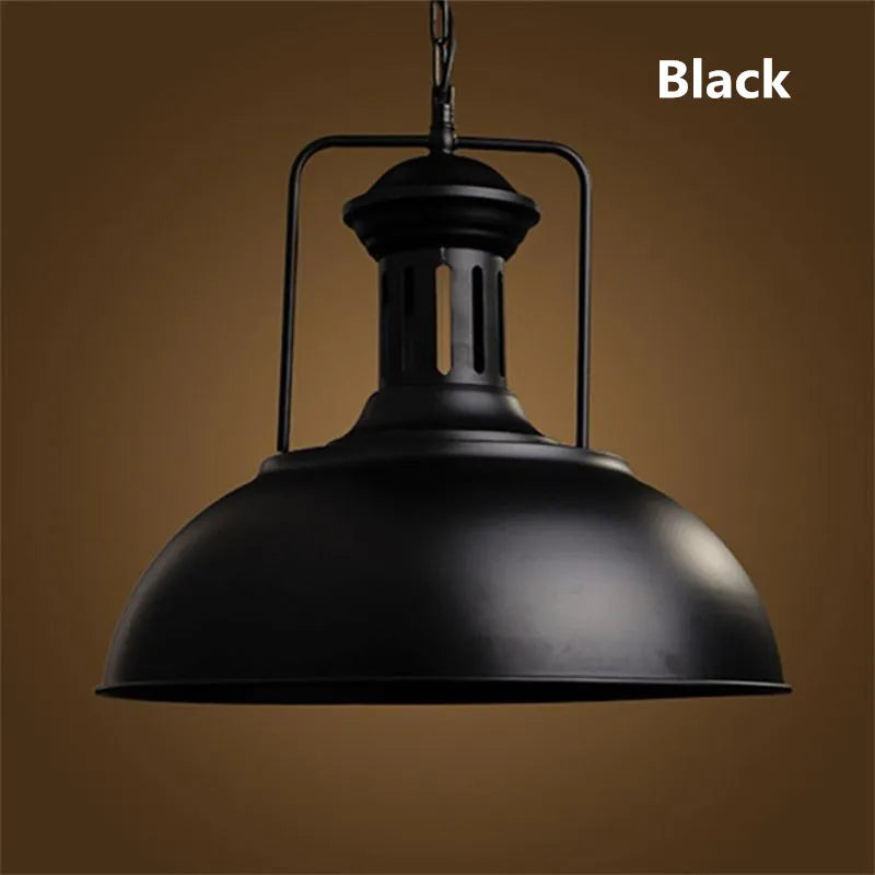 Vintage Country Loft Pendant Light - Illuminate Your Villa, Cafe, Bookstore, or Pub with Industrial Elegance