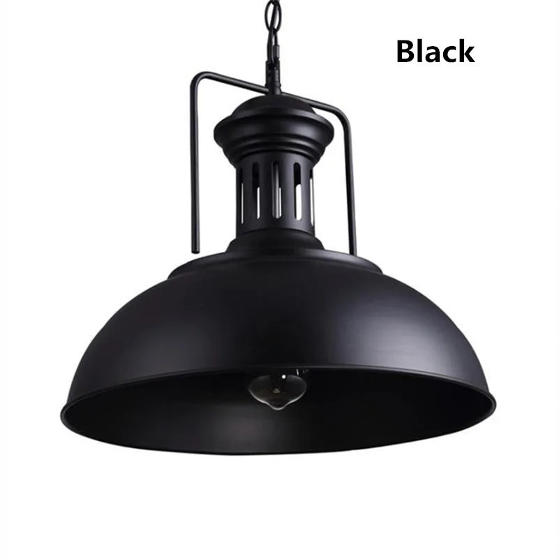 Vintage Country Loft Pendant Light - Illuminate Your Villa, Cafe, Bookstore, or Pub with Industrial Elegance