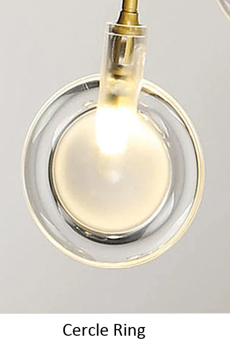 Modern LED Firefly Chandelier - Contemporary Ceiling Pendant Lamp for Living Room, Bedroom, Kitchen