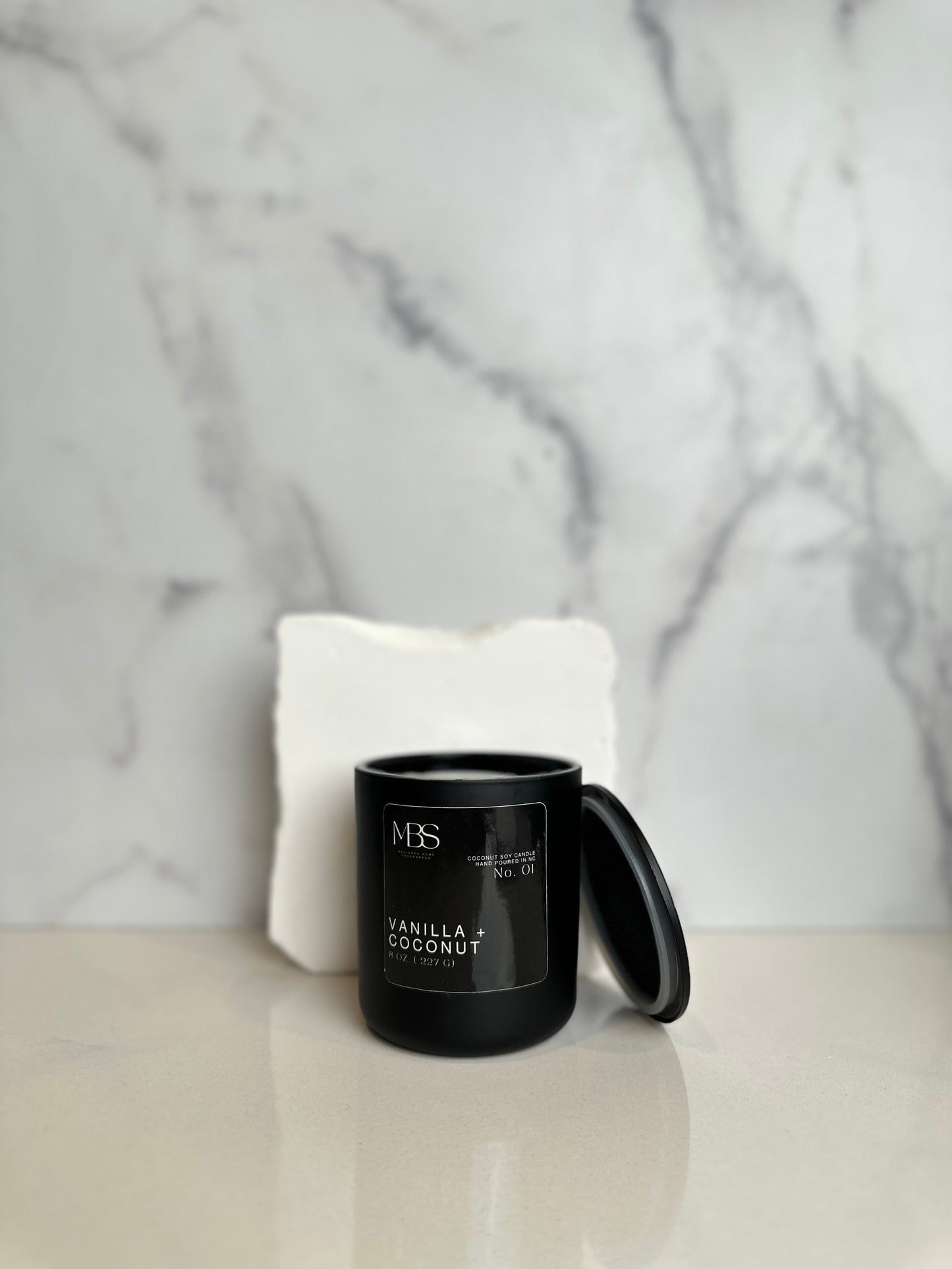 Vanilla + Coconut | 8oz Candle