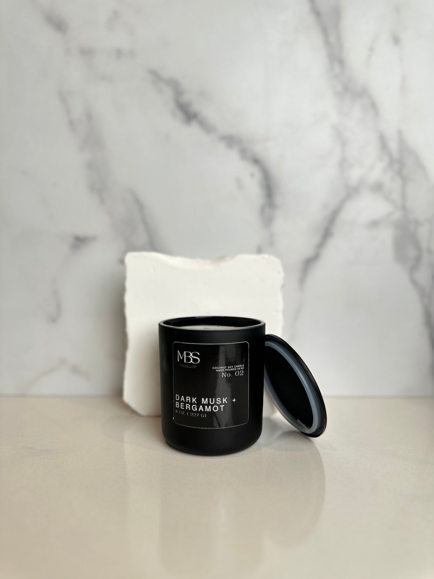 Dark Musk + Bergamot | 12oz Candle