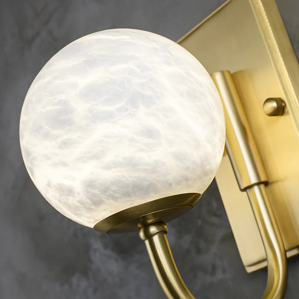 Modern Simple Alabaster Wall Lamp