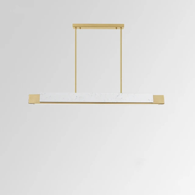 Luxury Marble Chandelier - Modern LED Pendant Lamp for Indoor Lighting and Minimalist Elegance