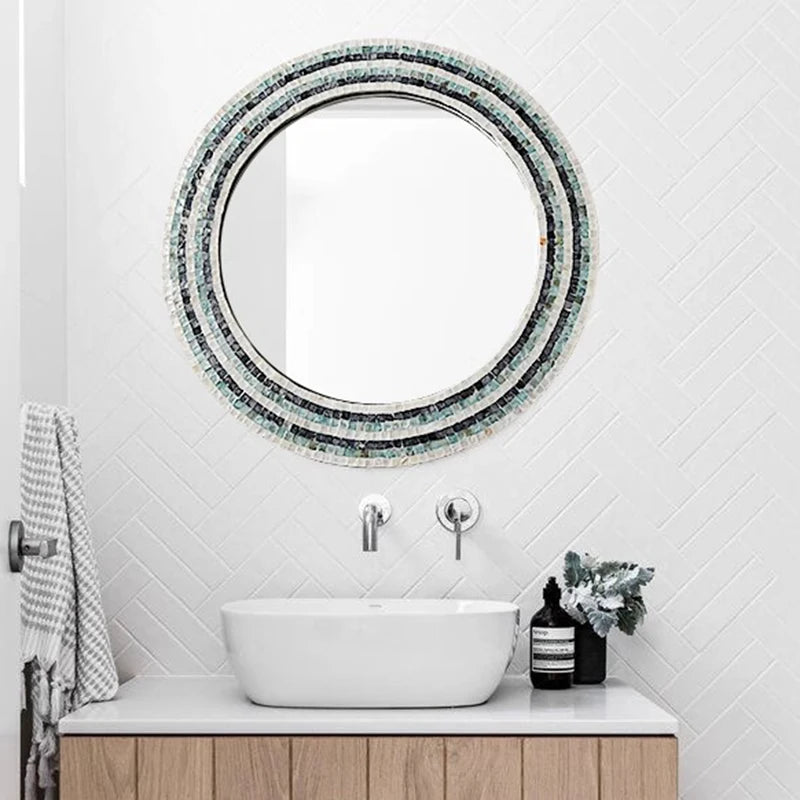 Wall Hanging Decorative Mirrors Living Room Glass Bedroom Decorative Mirrors Bathroom Aesthetics Makeup Mirror Room Decor