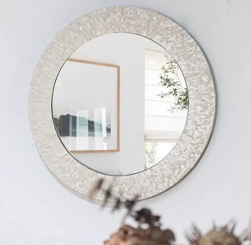Wall Hanging Decorative Mirrors Living Room Glass Bedroom Decorative Mirrors Bathroom Aesthetics Makeup Mirror Room Decor