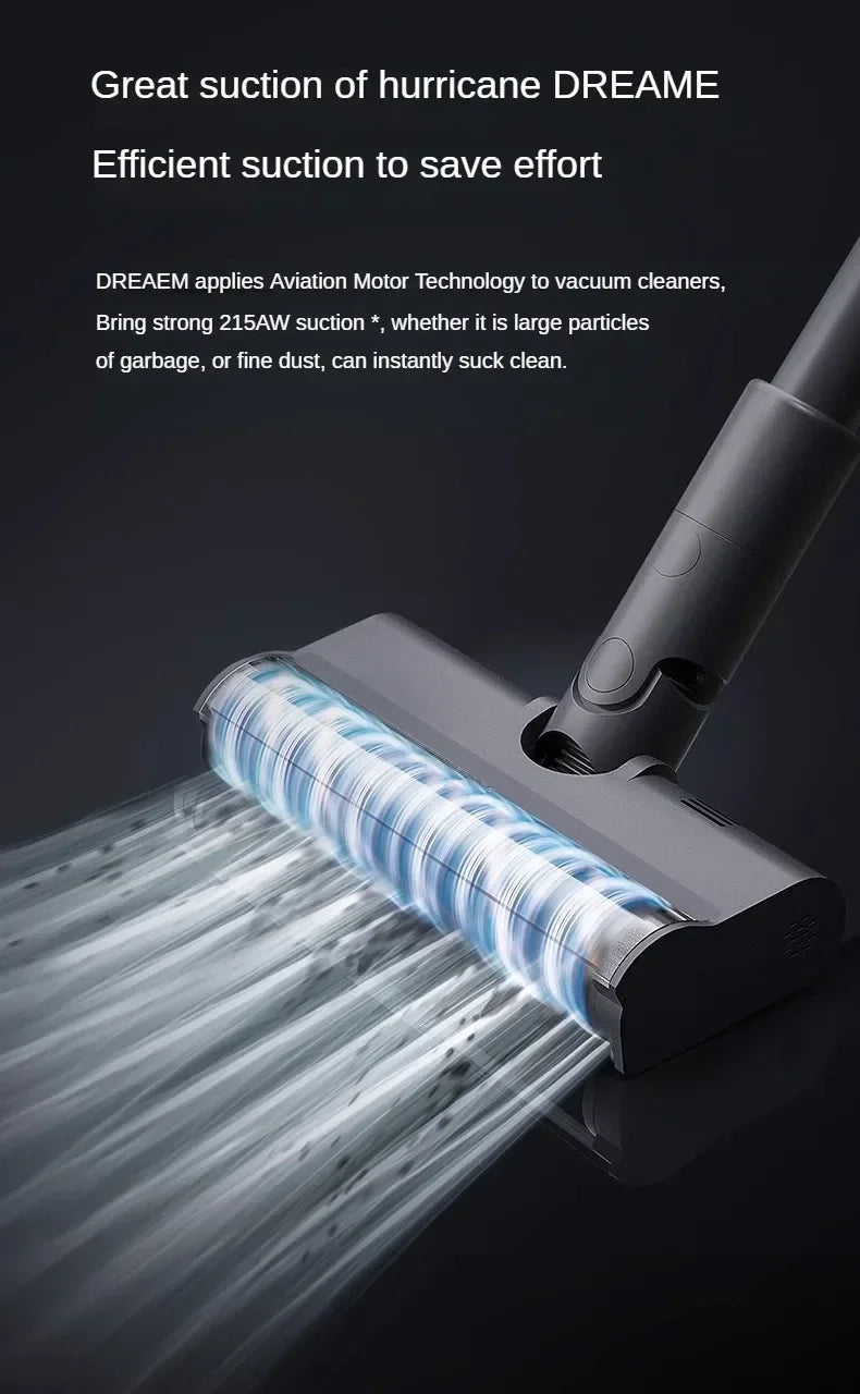 Dreame V16Pro Cordless Vacuum Cleaner Household Large Suction Green Light Dust Handheld Mite Removal Small Home Appliances