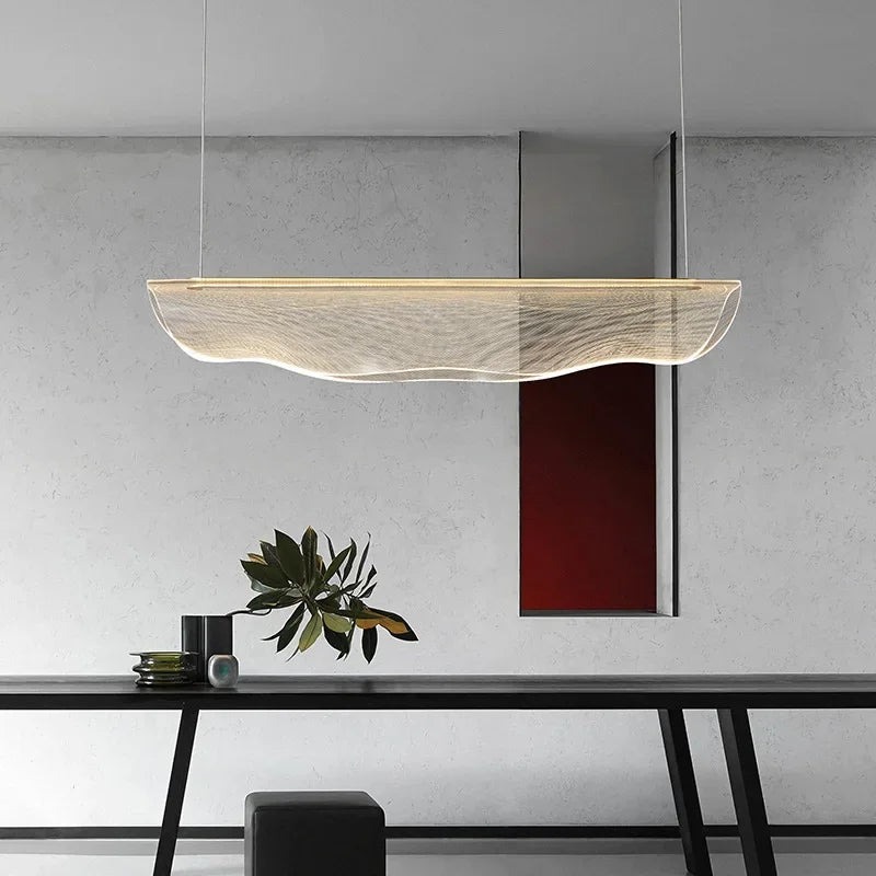 Contemporary Irregular Acrylic LED Chandeliers - Illuminate and Elevate Your Living and Dining Spaces