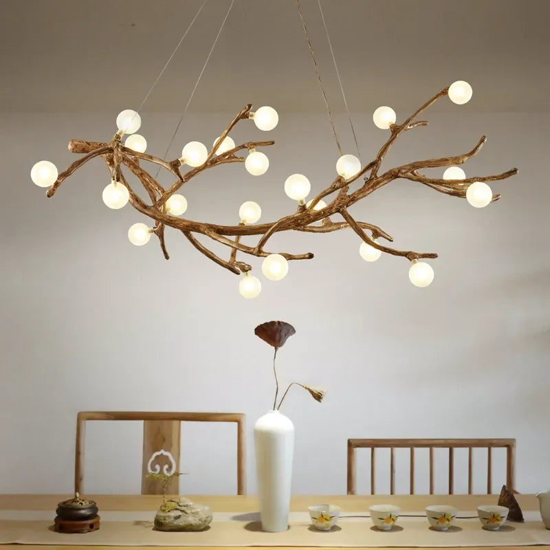 Contemporary Branches LED Chandeliers - Minimalist Lighting for Living Spaces and More